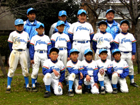 2005年2月20日、堺市長杯教育長杯争奪少年軟式野球大会での写真