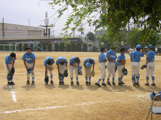 2005年9月4日 和泉会長杯 対：羽曳野メッツ