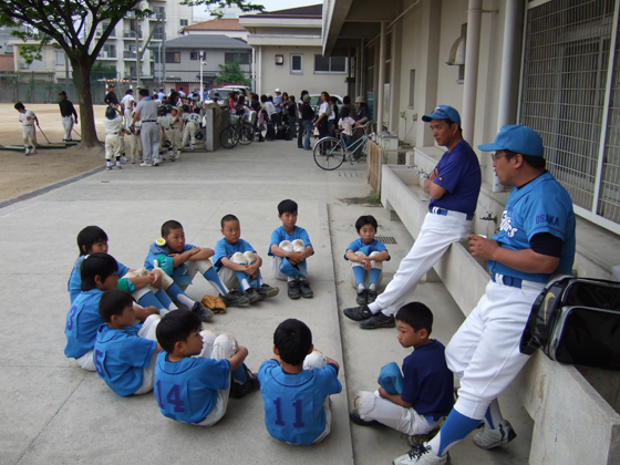 2007年 5月 5日 大阪市長杯2回戦 対：羽曳野メッツ（大領中学校グラウンド）